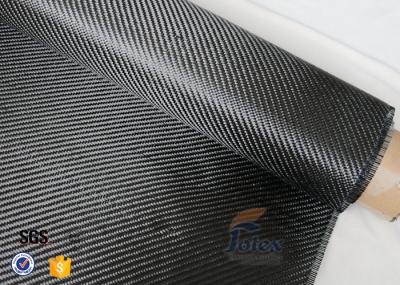 tela da fibra do carbono de 3K 200g 0.3mm para o reforço, materiais de isolação resistentes ao calor