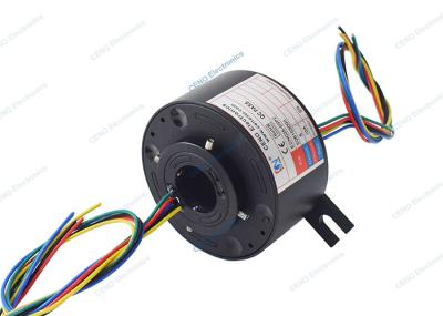 0-300rpm Through Hole Slip Ring With Inner Bore 25.4mm For Industrial System