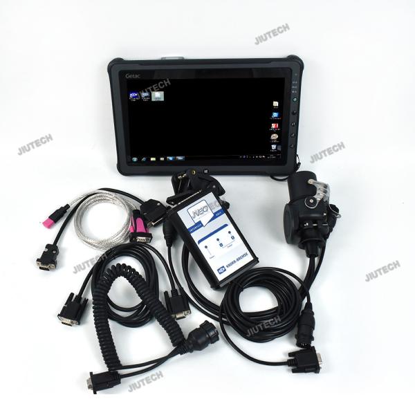 Pronto para usar Getac F110 Tablet+For Knorr NEO UDIF Interface com software V5.0 Truck Trailer Brake Diagnostic Tool