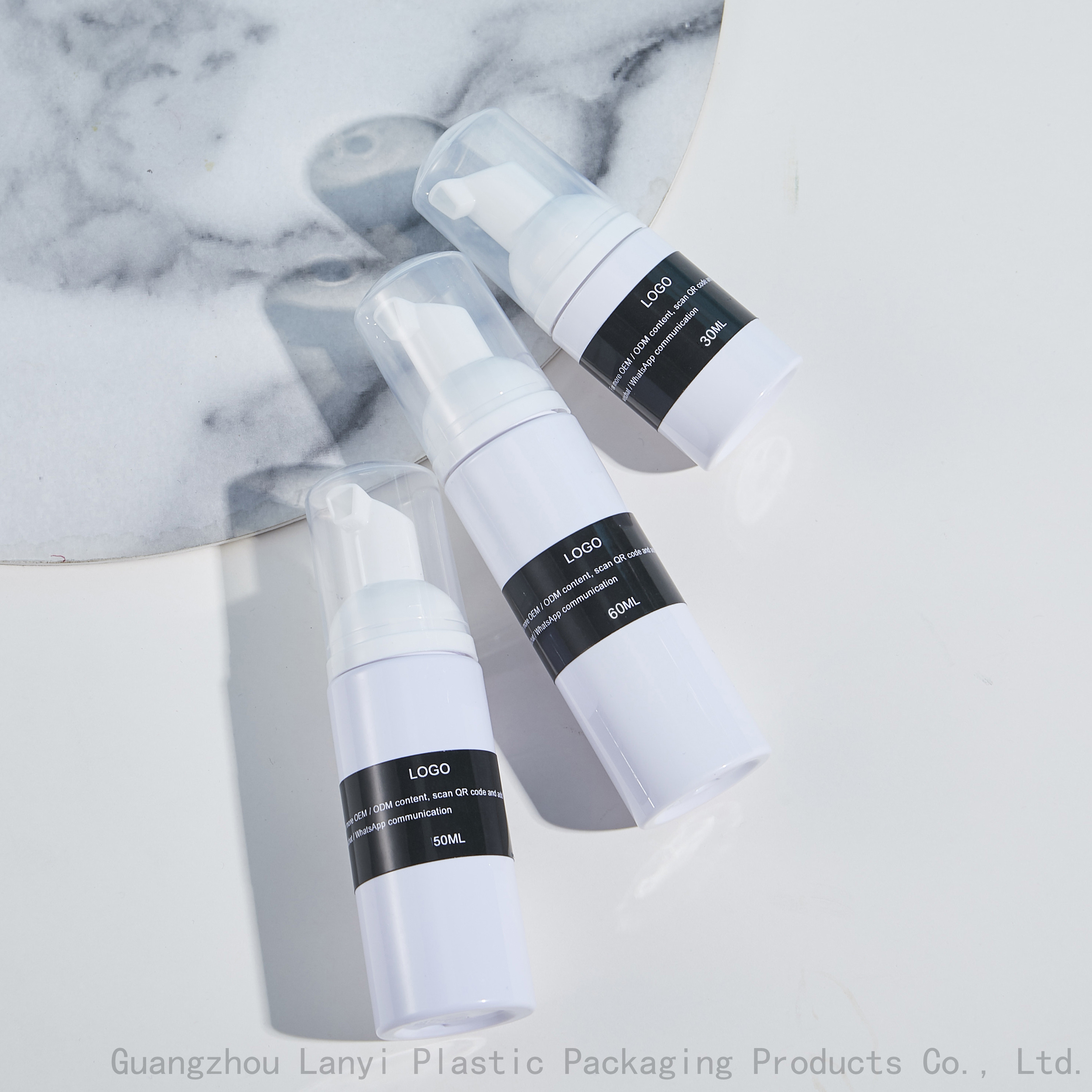Бутылка насоса пены перемещения 30ml 50ml 60ml ЛЮБИМЦА