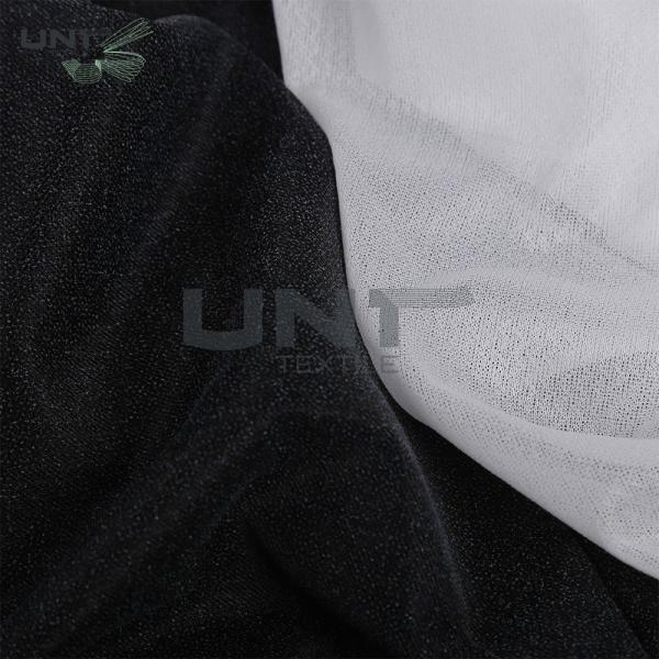 100D * 100D Stretch Garments Fusible Interlining Fabrics Circular Knit C1022WN