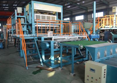 Full Automatic Egg Tray Machine , Egg Boxing Making Machine 3000pcs/hr