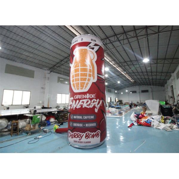 La lona bebe la poder publicitaria inflable del cierre superior de cremallera con el ventilador