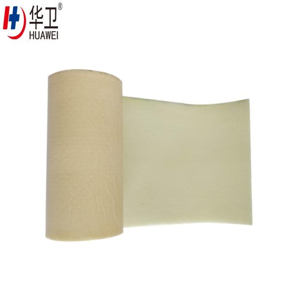 Absorbent  Medical Foam Dressing Pad Coated PU Film OEM ODM Supported