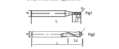 High Rigidity Hss Ball Nose End Mills Vibration Resistant Milling Ball Cutter