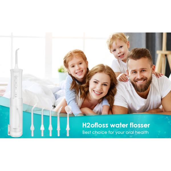 Забота перезаряжаемые 2500mah Flosser воды ODM устная с танком 200ml