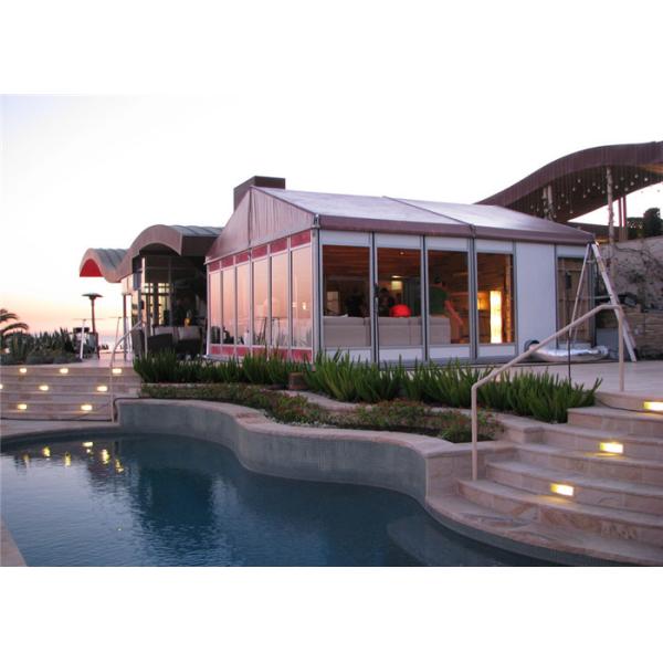 Custom Made Party Event Marquee Tents Flame Retardant Hop - Dip Galvanized