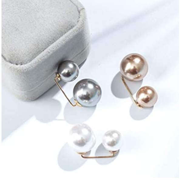 2025 Wholesale Minimalism Fashionable Pearl Brooches Women