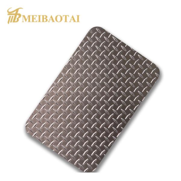 1mm Embossed Process Polished Stainless Steel Metal Plate