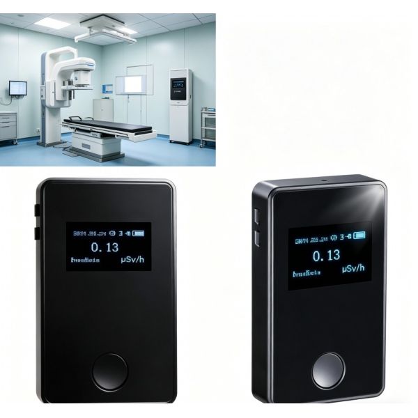 High Sensitivity Nuclear Radiation Detector with Real-Time Monitoring and Compact Design for Medical Applications