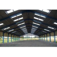 Cadre préfabriqué de structure métallique d'entrepôt de bâtiment d'arche de JIS