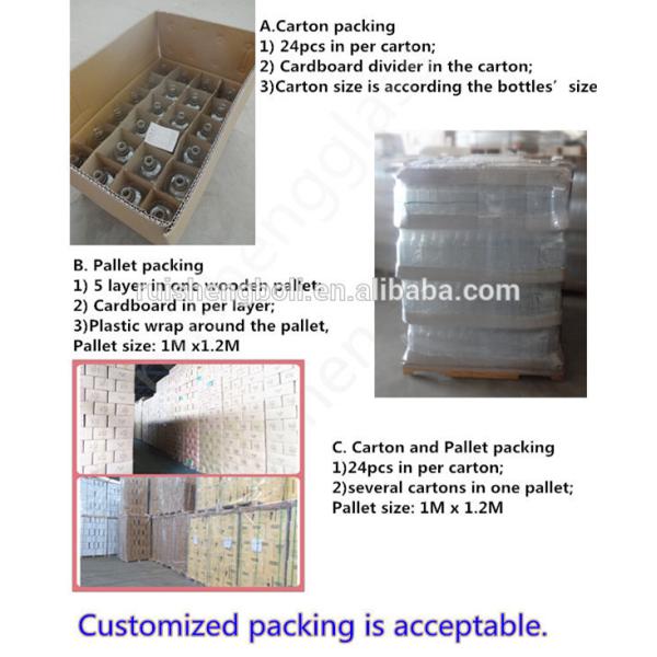 Screw Top Olive Oil Glass Bottle with Decal Surface Handing and OEM/ODM Welcome