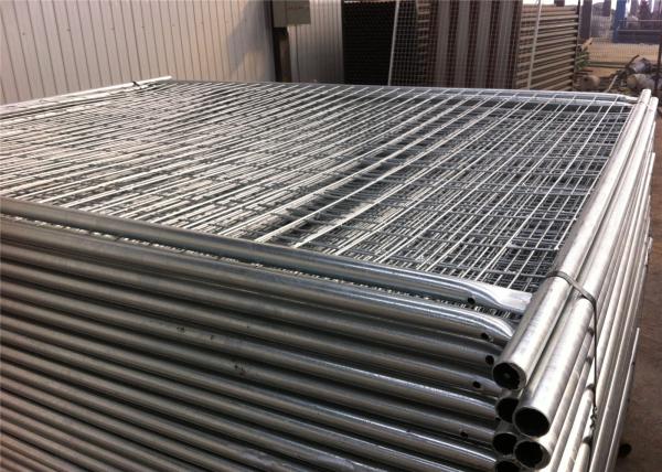 Budget Galvanized Temporary Construction Fence OD32mm*1.5mm wall thick mesh 60mm*150mm diameter 3.50mm meet AS4687-2007