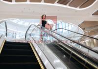 Materiais múltiplos 0.5m/S da escada rolante interna do shopping de 30 graus
