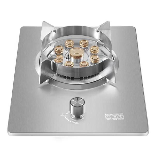 1 Burner Africa Indian Camping Stainless Steel Gas Stove Cooktop for Dual-cooker Cooker
