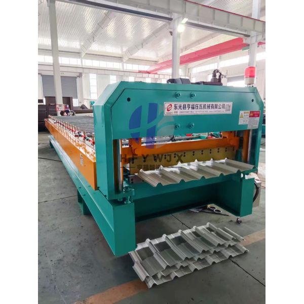 350H Steel Frame Trapezoidal Roll Forming Machine 0-40 M/Min Speed 18 Stations