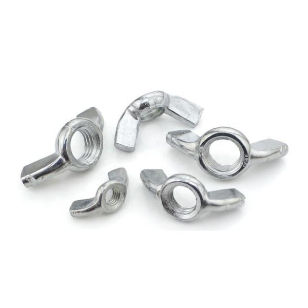 White Galvanized Wing Hand Tightened Nuts Din 315 Wing Nuts