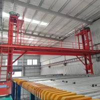 Máquina de anodización de aluminio de 1000 T/m para línea de producción de perfiles de aluminio