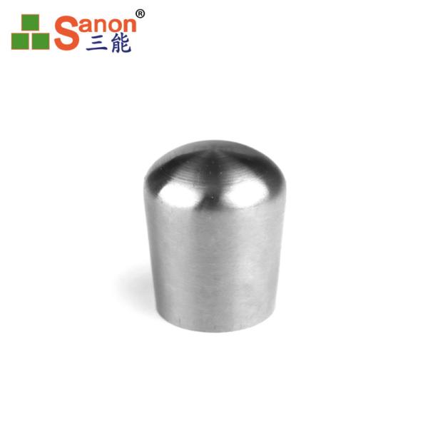Bridge Railings Stainless Steel Pipe Connectors Stair Handrail End Caps 16mm