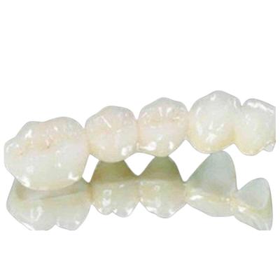 Zircônia dental altamente Biocompatible da ponte da coroa toda a boa força da ponte cerâmica