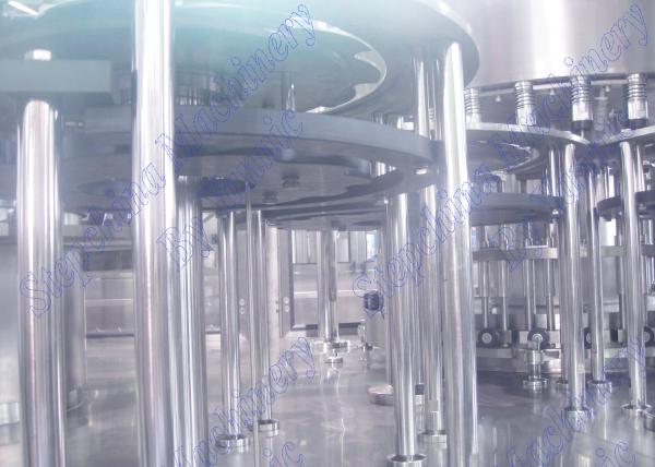 Reliable SUS304 Material Pet Bottle Filling Machine / Gravity Filling Machine