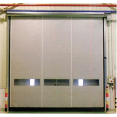 Self Repairing Reduced Downtime Industrial High Speed Zipper Door for Warehouse Internal Aisle Operations