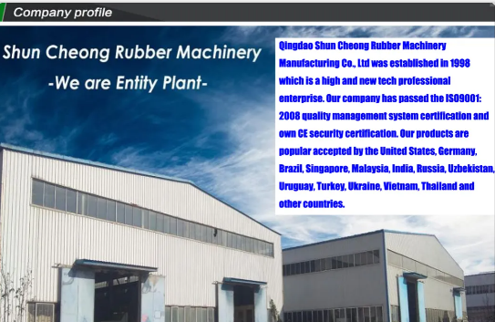 Fully Automatic  200 Ton Rubber Tiles Vulcanizing Presswith With PLC Control
