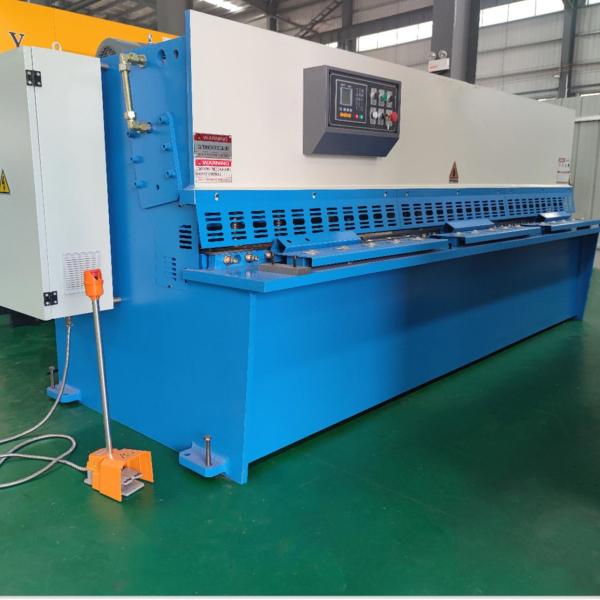 CNC Hydraulic Swing Shearing Machine 4mm Steel High Precision