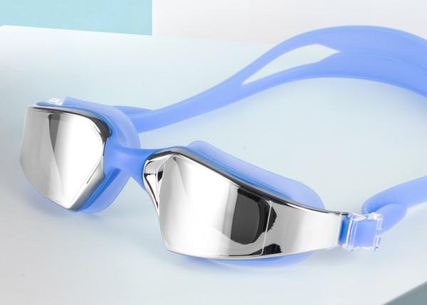 Customized Silicone Swimming Goggles for Adults Wide Vision Professional Swim Glasses with Anti-fog and UV Protection