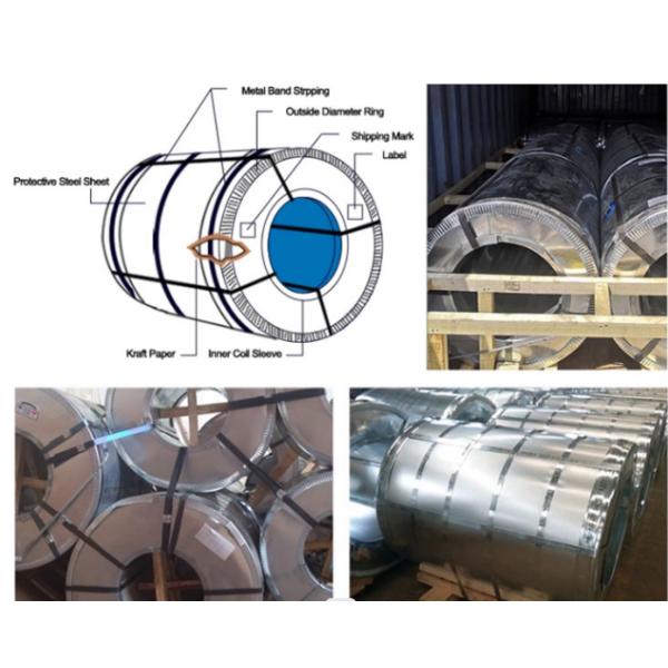 Iron Sheet Metal Galvanized Steel Coil SGCC Z275 0.2 Mm