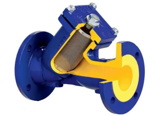 Flanged Y Strainer with Stainless Steel Screen