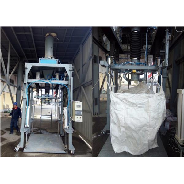 Pneumatic Stainless Steel 0.8MPa 2000kg Jumbo Bag Packing Machine for Ton Bag Packaging