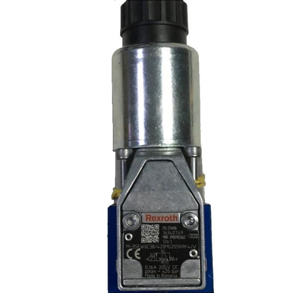 Rexroth Directional Valve M-3SEW6C3X/420MG205N9K4/V Low Leakage Rate Cast Iron Easy Maintenance Long Life Design