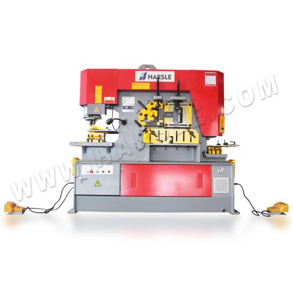 HARSLE Q35Y-20 Multi-functional iron work machine integrated bending punching notching shearing cutting machine