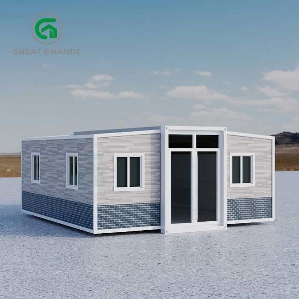 10-Minute Assembly Expandable Prefab House Modern Bathroom 5900mm*6300mm*2480mm