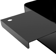 Чёрный краска жировая чашка держатель для стильного и классического дизайна капельницы