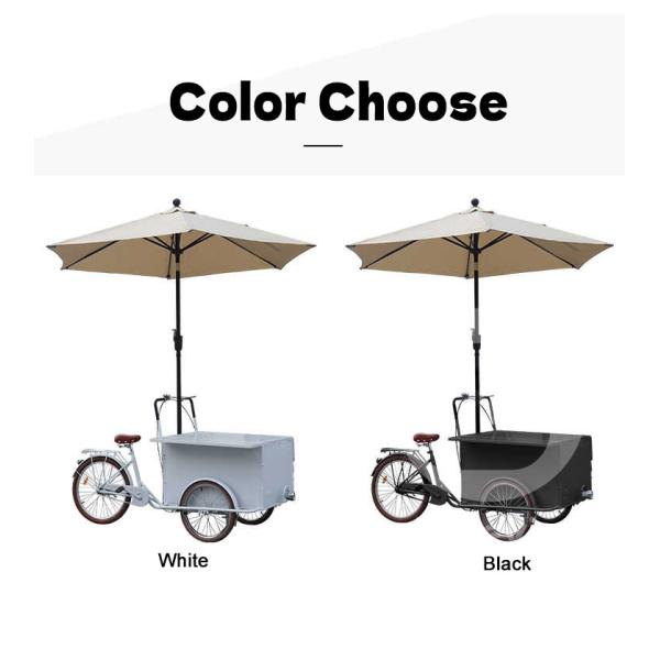 Mobile Food Bike Carts Bicycle Nuts Snack Food Cart with and Mobile Hot Dog Cart