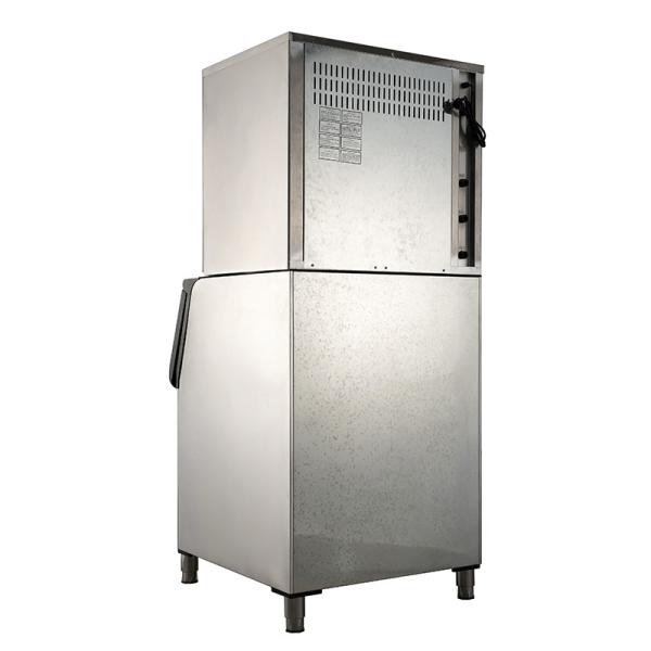 Máquina de fabricação de gelo comercial LZ-600 de capacidade 98 KG para produção de gelo grande em 24 horas