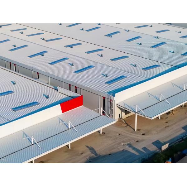 Durable Prefabricated Structural Steel Building Metal Shed Workshop Warehouse with Wind Resistance
