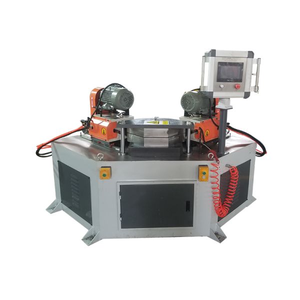 90 Degree Elbow CNC Automatic Double Head Chamfering Machine