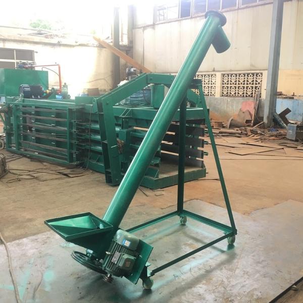 US Currency Inclined Mobile Spiral Elevator U Type Concrete Screw Auger Conveyor
