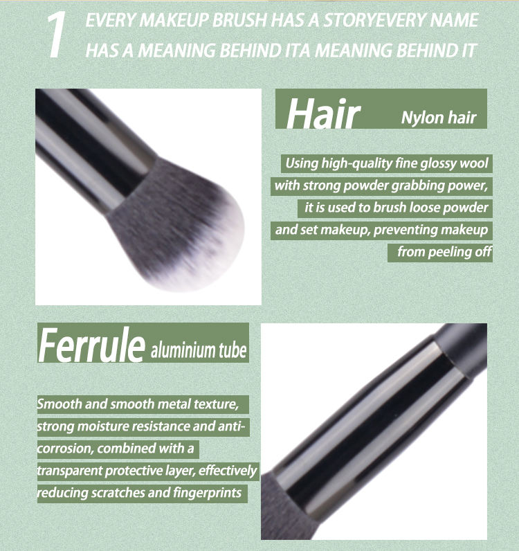 Eco-Friendly Premium Synthetic Fiber Cream Brush, OEM/ODM Services Available-Product Code: Y05