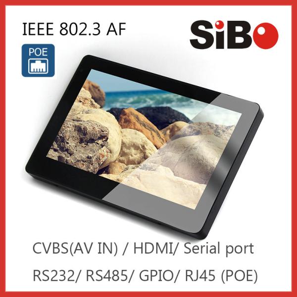 7 Inch Intelligent House Android Touch Panel PC With RJ45 POE Wifi