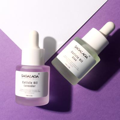 Scented Cuticle Oil Droplet Bottle with Dropper Organic pink Cuticle Oil Custom logo Packaging Scented Nail Oil Cuticle Care