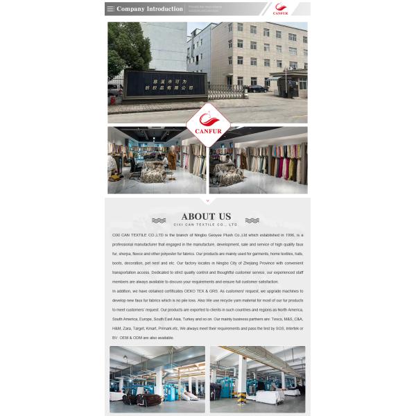 Трикота трикотажная полиэстерная имитация ткань для волос кролика для зимней одежды шарф и пальто