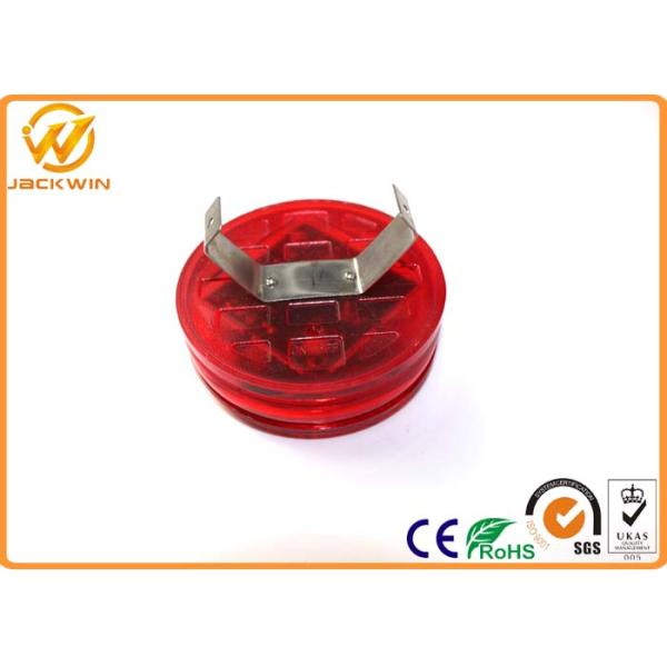 Anti - thief Mini Solar Panel 60mA 4V Cone Warning Topper Light Dia. 85*60mm