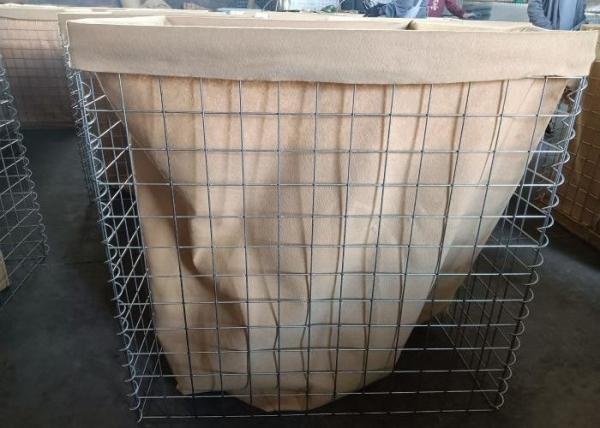 Galvanized Steel Wire Gabion Basket 4mm Wire 50x50mm Mesh
