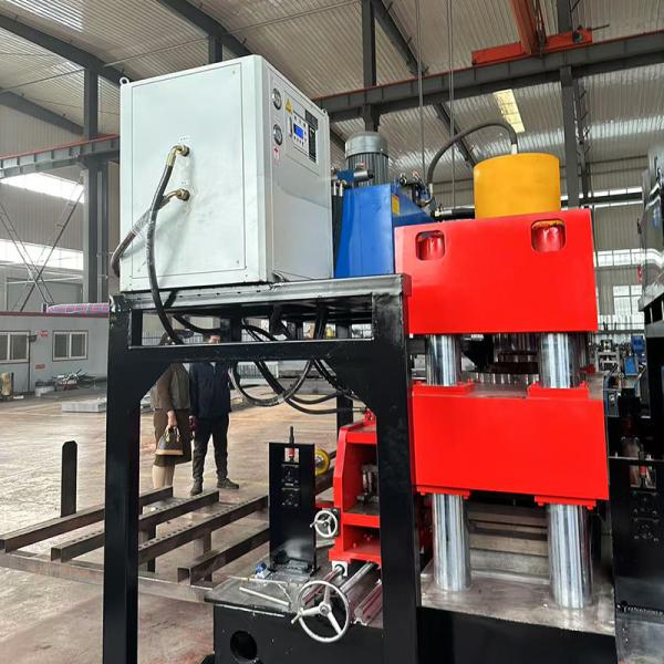 Heavy Duty Cable Tray Forming Equipment 12m Length 500 Ton Capacity Custom Profile Design