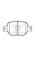 Toyota Corolla EX Plaquette de frein en céramique D817 04465-20540 Plaquettes de frein avant Akebono