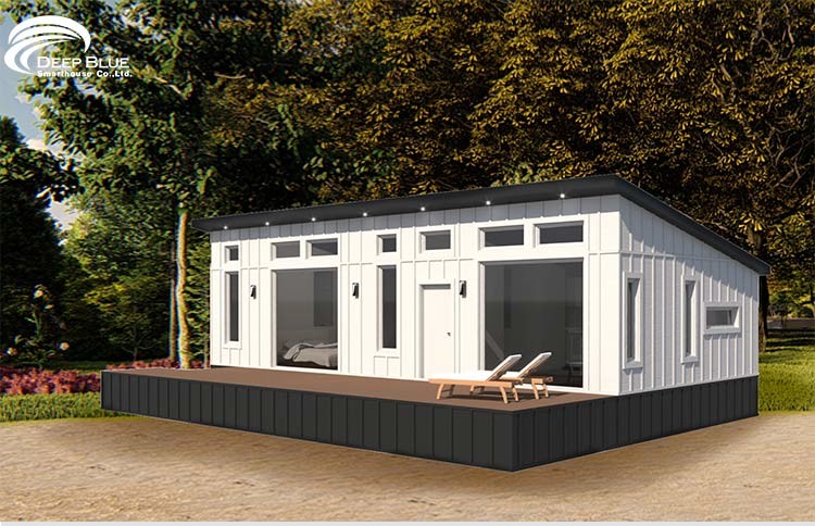 Наборы дома железного каркаса Prefab светлого дома студии железного каркаса домашние, который нужно построить